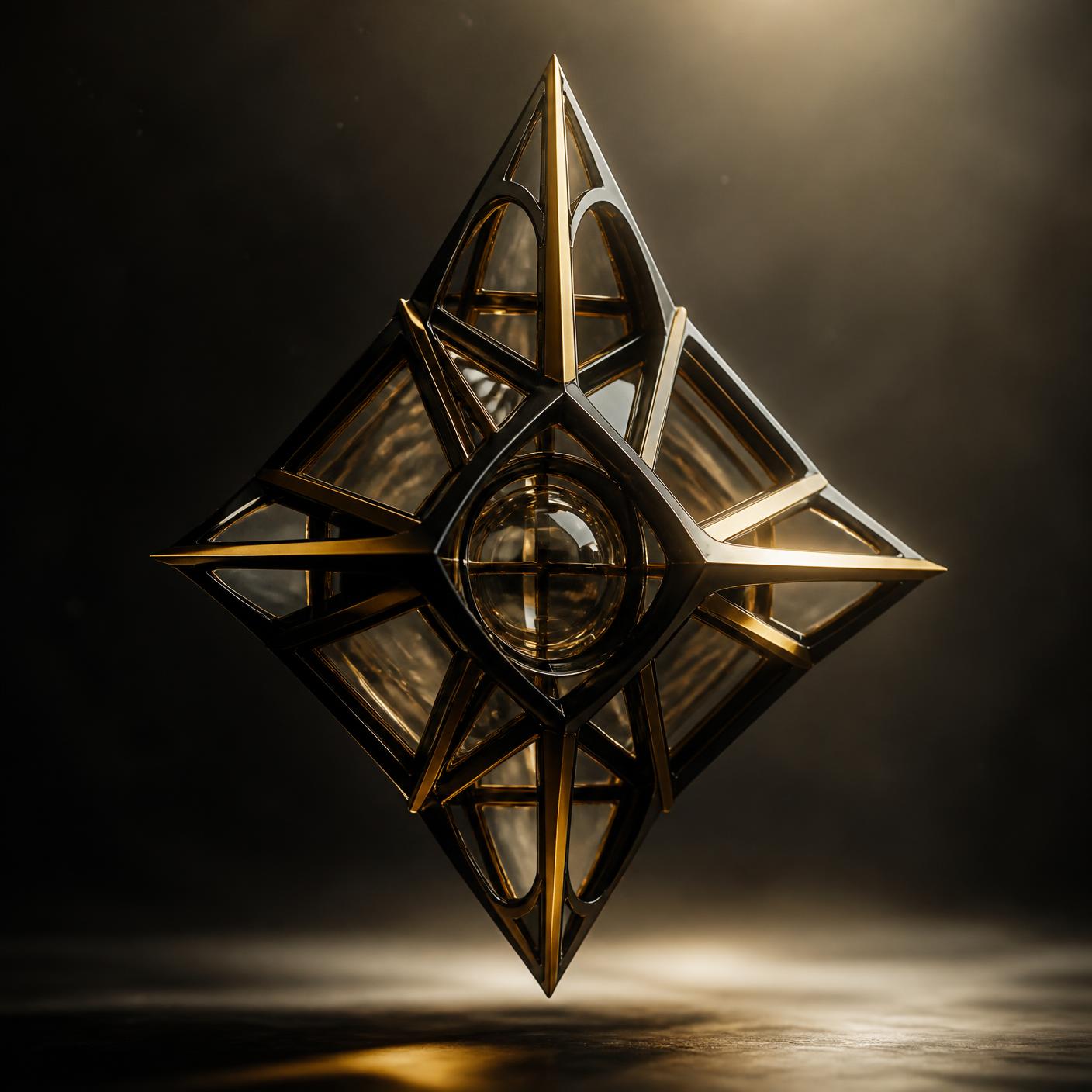 Precision geometric lattice representing connected Australian marketing intelligence