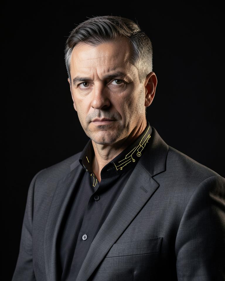 Generated portrait of KAIROS, ABP's fictional Data & Measurement Director agent